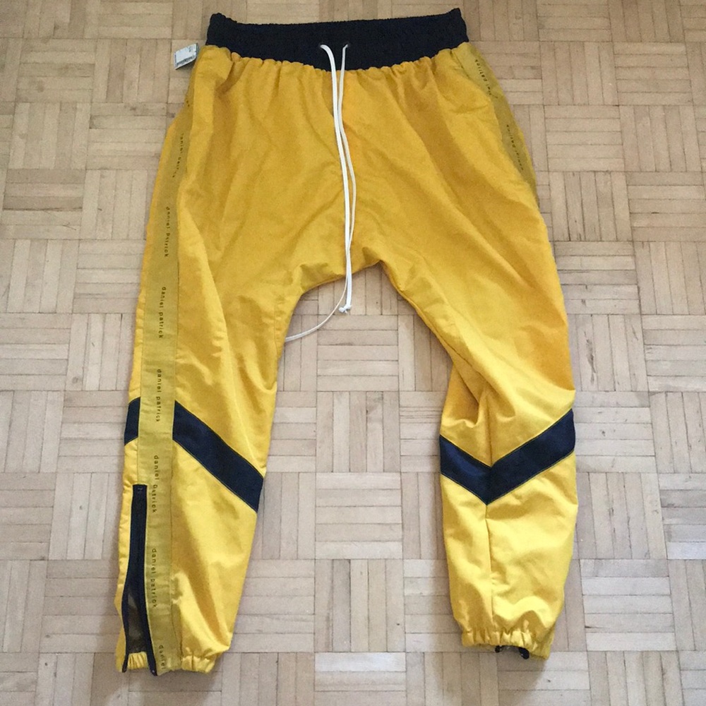 Authentic designer Daniel Patrick track pants